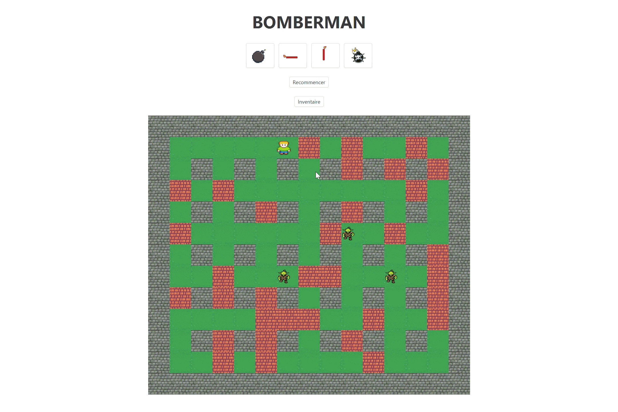 Jeu Bomberman en JavaFX